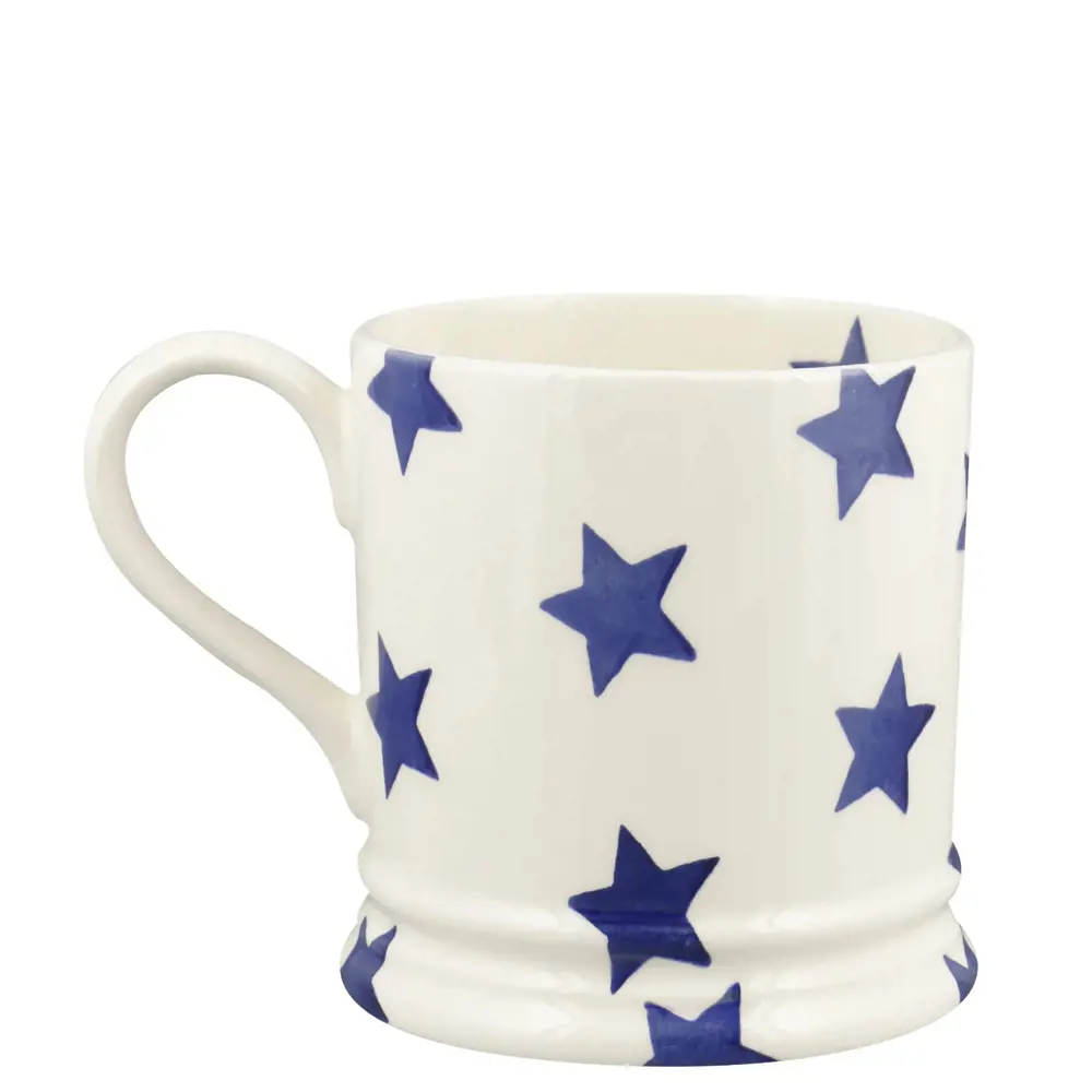 Emma Bridgewater Big Blue Star Big Daddy 1 Pint Mug